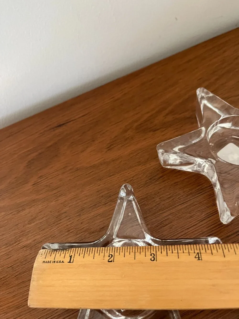 Crate & Barrel Star Shaped Candle Holders - Set of 2